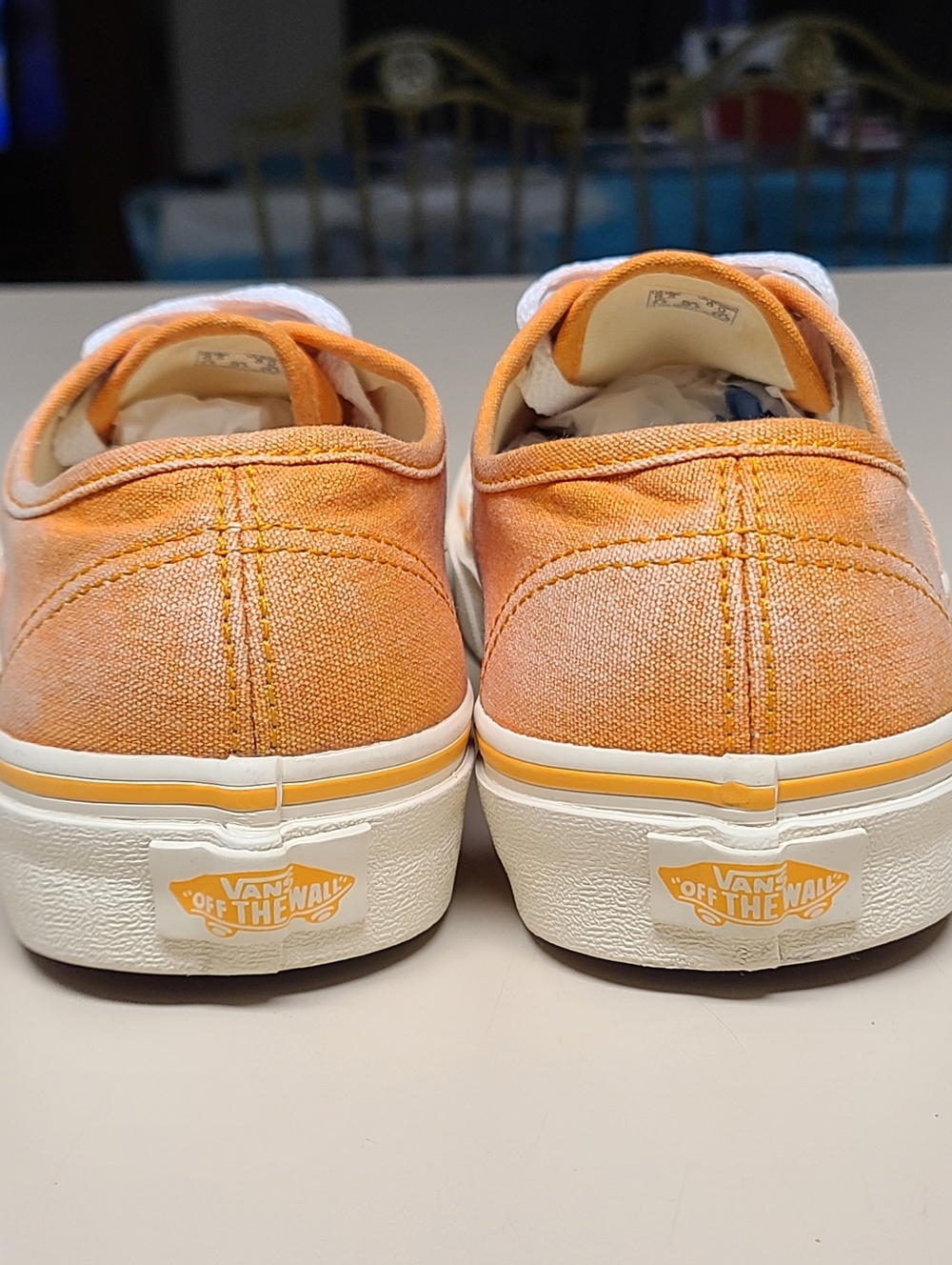 Vans X J Crew Authentic casual low top skateboard sneakers size 8 - Picture 6 of 10